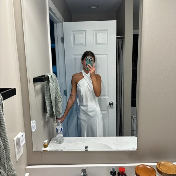 Show Me Your Mumu Jasmine Halter Midi Dress - Picture 2 of 12